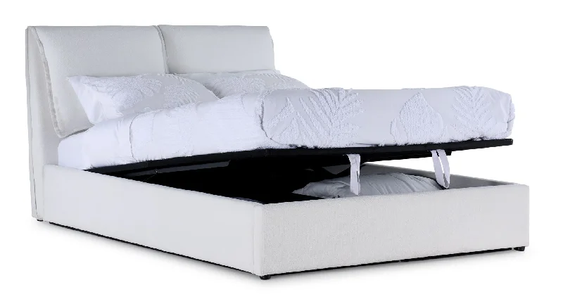 Fern 3-Piece Full Storage Lift Bed - White