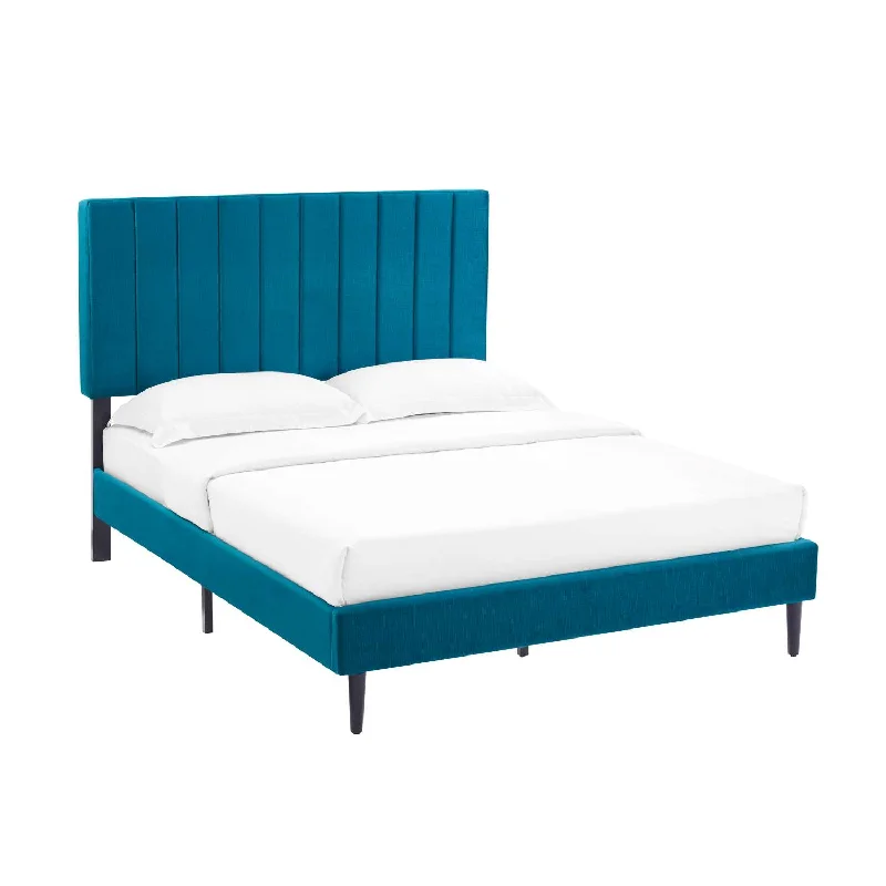 Kalina 3-Piece Queen Bed - Sea Green