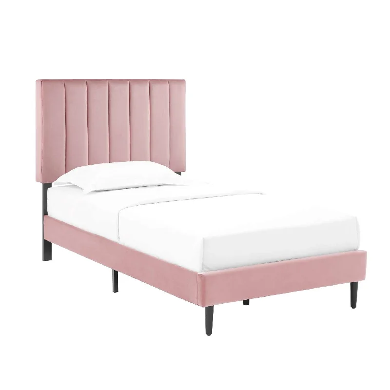 Kalina 3-Piece Twin Bed - Pink