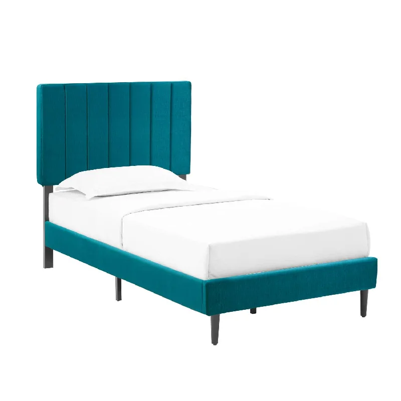 Kalina 3-Piece Twin Bed - Sea Green