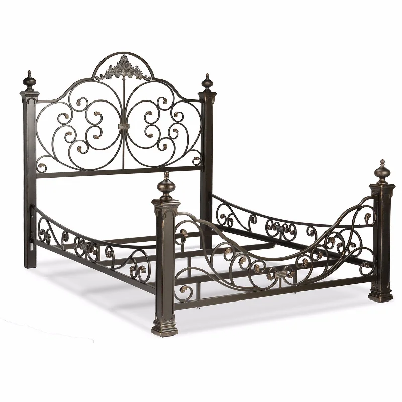 Talon 3-Piece King Bed - Gilded Slate