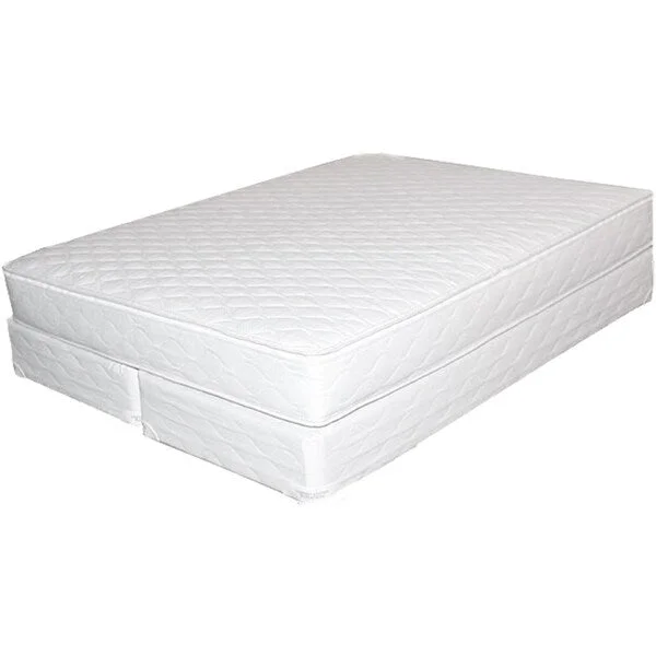 Bali Softside Semi-waveless Queen-size Water Mattress System - White