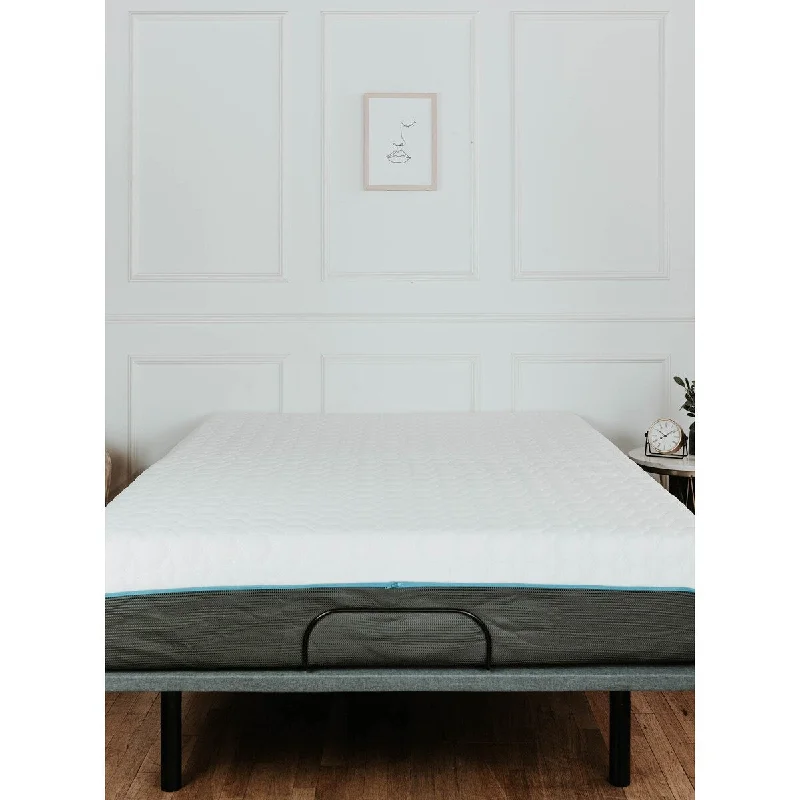 Copper Infused 10 In Medium Memory Foam Queen Mattress