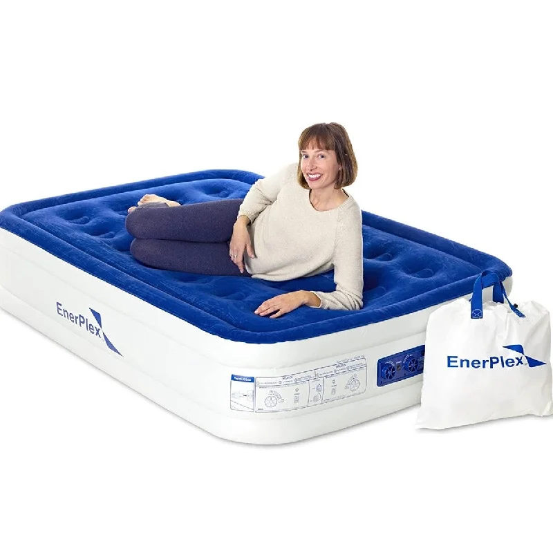 EnerPlex Air Mattress with Built-in Pump - Size, Queen