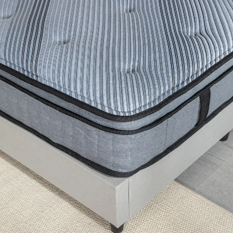 Full Mattress,10 Inch Memory Foam Mattress Full Size,Full Size Mattresses Made of Foam and Individual Pocketed Springs