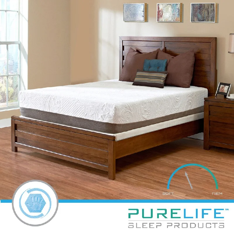 Purelife Apex PureGel Plus 12-inch Queen-Size Gel Memory Foam Mattress