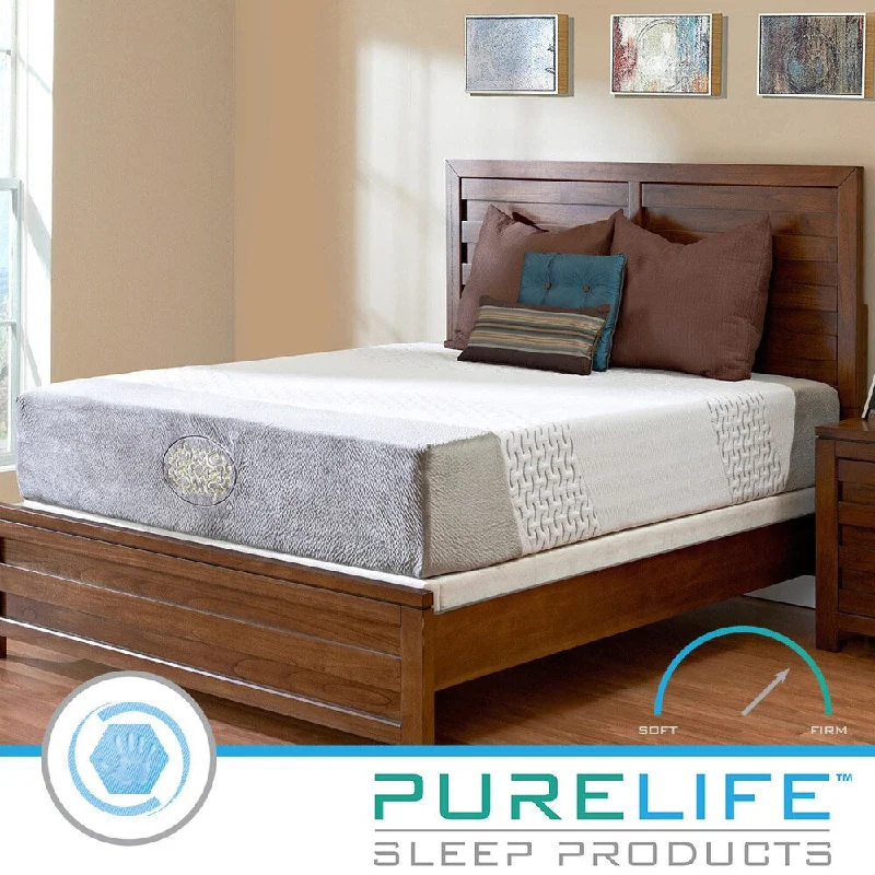 Purelife Harmony Hybrid 12-inch King-size Gel Memory Foam Mattress