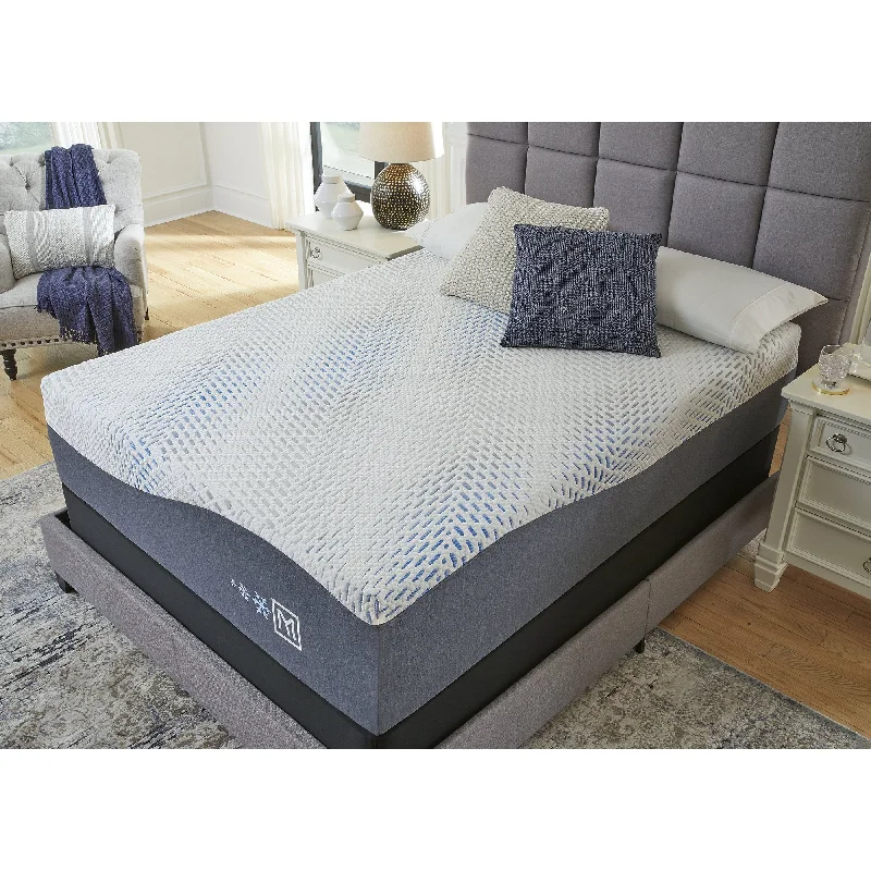 Signature Design by Ashley Millennium Luxury Plush Gel Latex Hybrid White Mattress