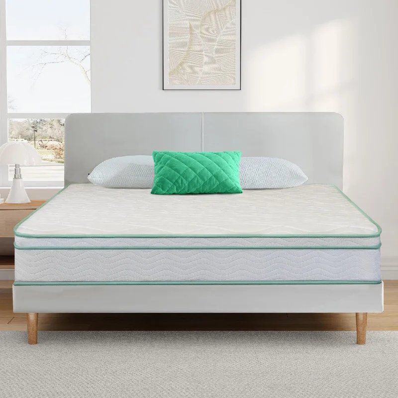 10-inch Cool Gel Memory Foam Innerspring Hybrid Mattress by BRN