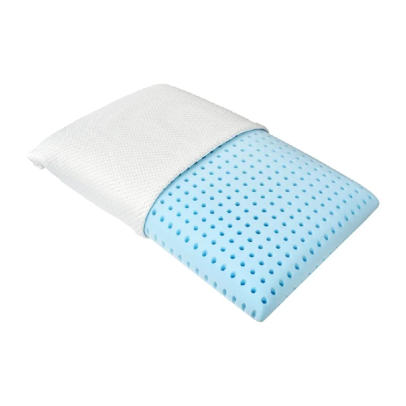 AquaFoam Memory Foam Pillow - Water Expanded - Blu Sleep Products