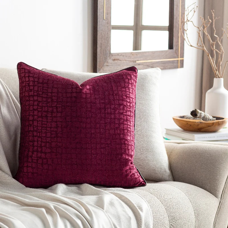 Artistic Weavers Arisha Modern Jewel Tone Bold Throw Pillow.