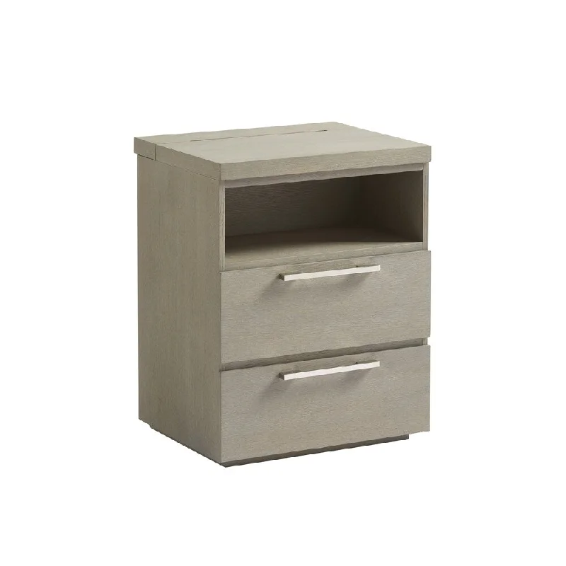 Axis Symmetry 2-drawer Nightstand