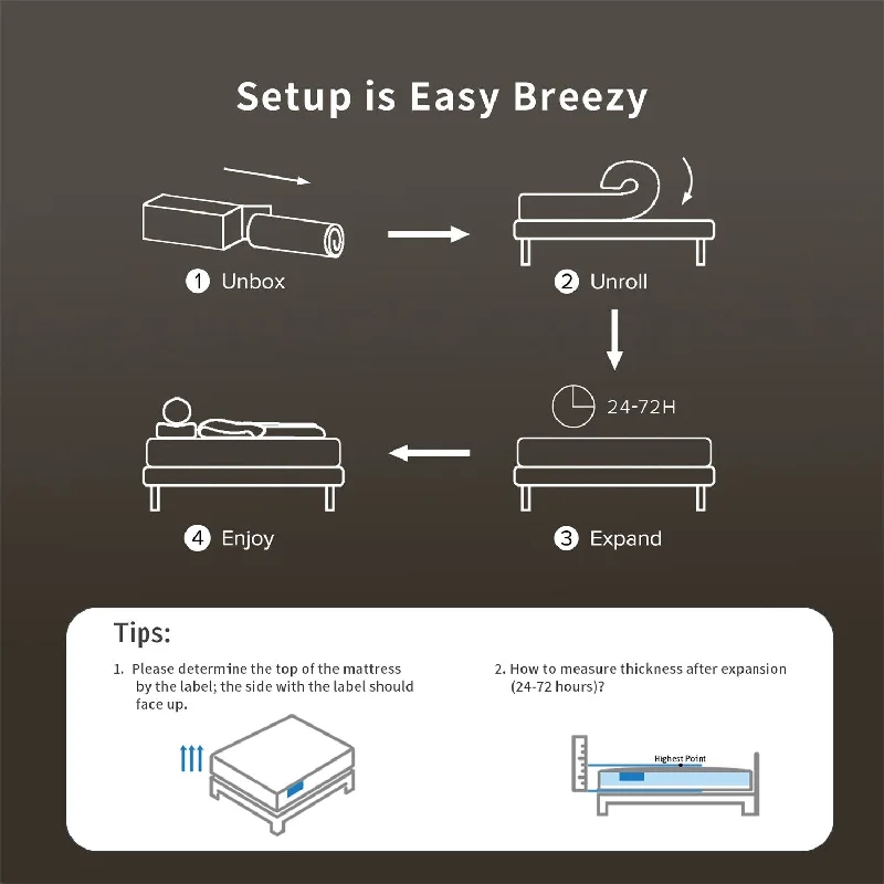 Babo Care 12 in. Medium Firm Gel-infused Memory Foam Hybrid Mattress Cooling and Breathable with CertiPUR-US, SGS and OEKO-TEX