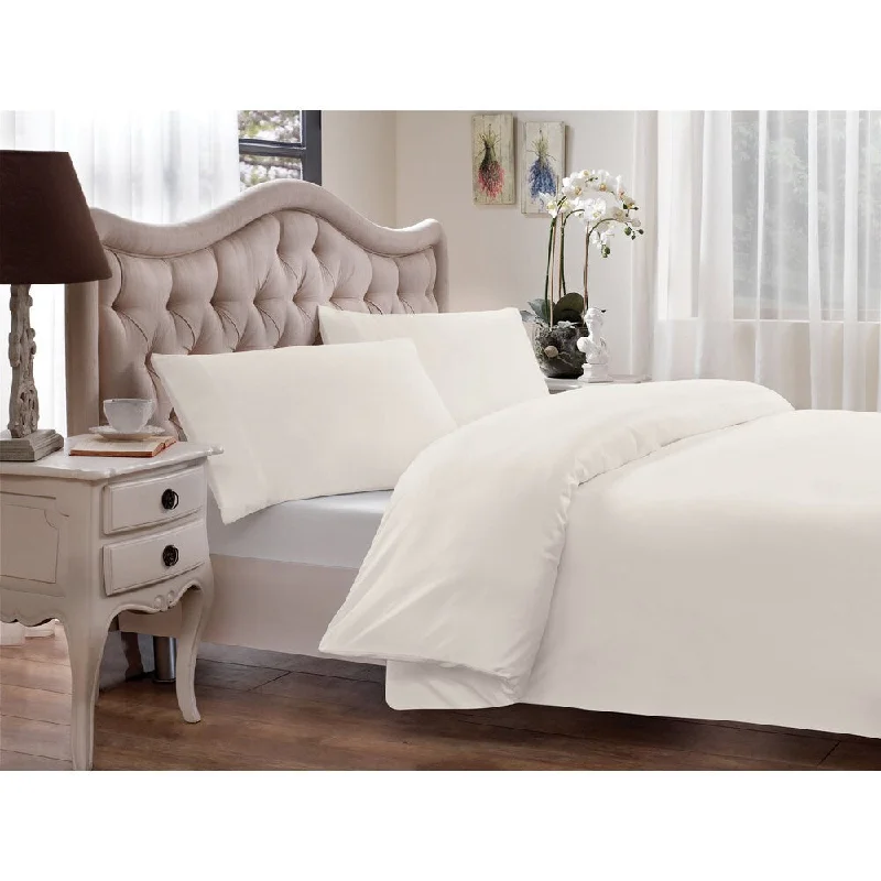 Brielle Modal from Beech Percale 3-piece Duvet Cover Set