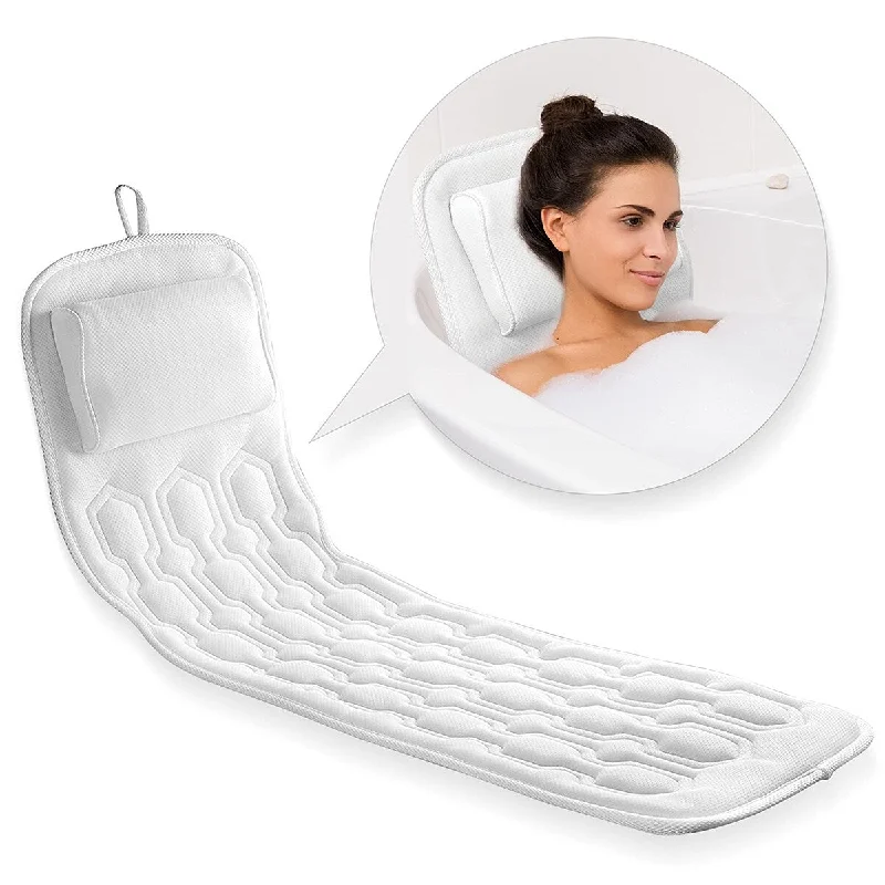 COMFYSURE Bath Cushion for Tub - Extra-Large Full Body Bath Tub Pillow