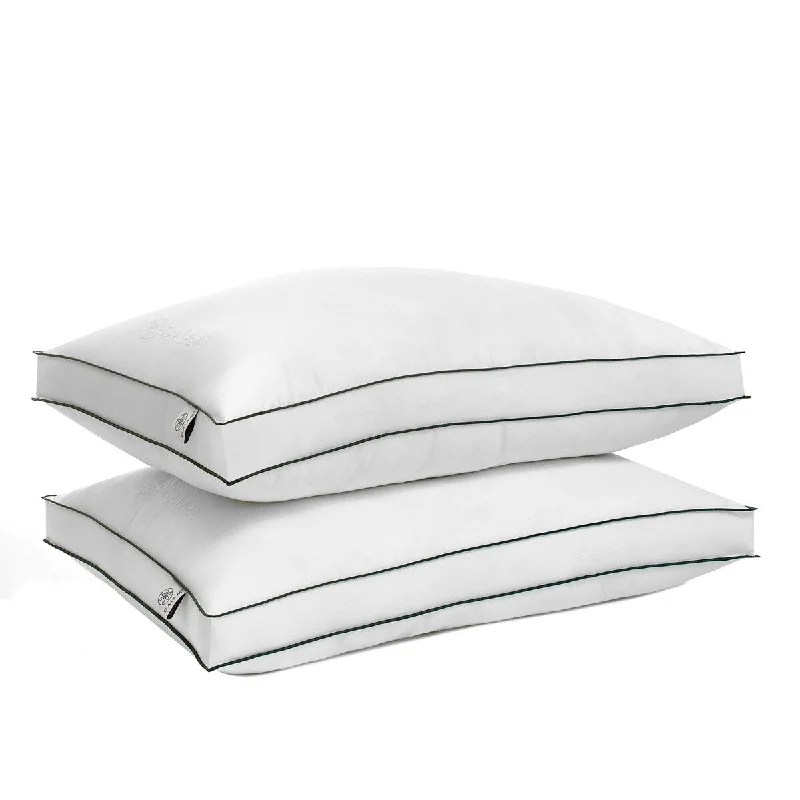 Gaiam® Relax Cotton Gel Down Alternative Pillow Twin Pack