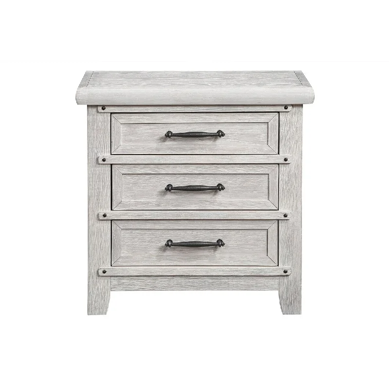 Global Furniture USA Levi White Oak Nightstand