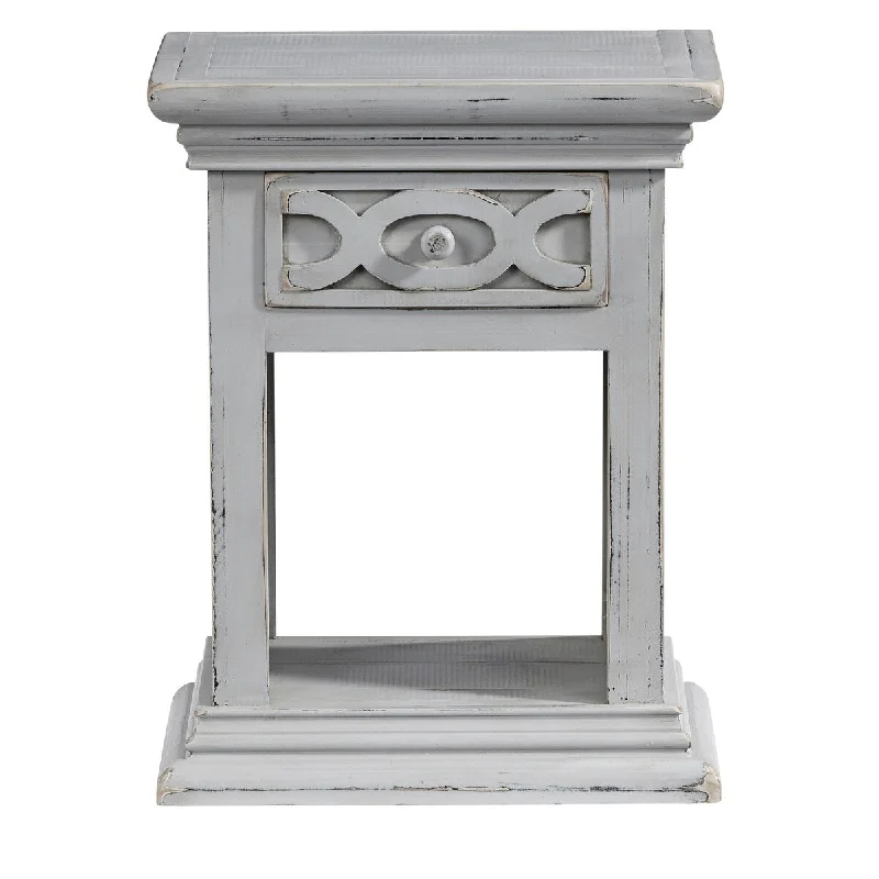 Luna Gray Nightstand