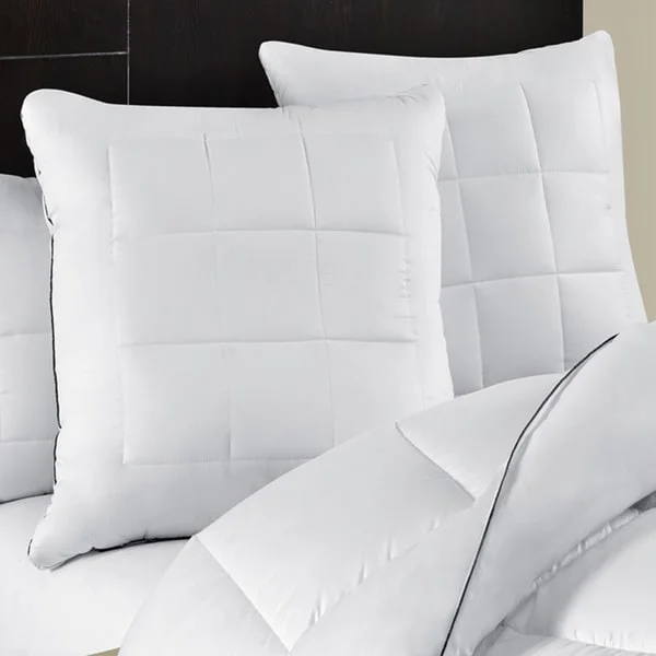 Maisón Luxe Ultimate Comfort & Support Luxury European Square Pillows (Set of 2)