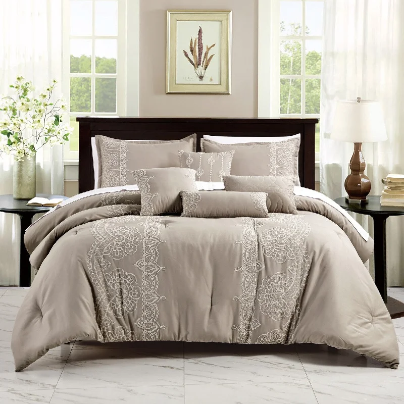 MARIE Luxury 7 Piece Comforter Set