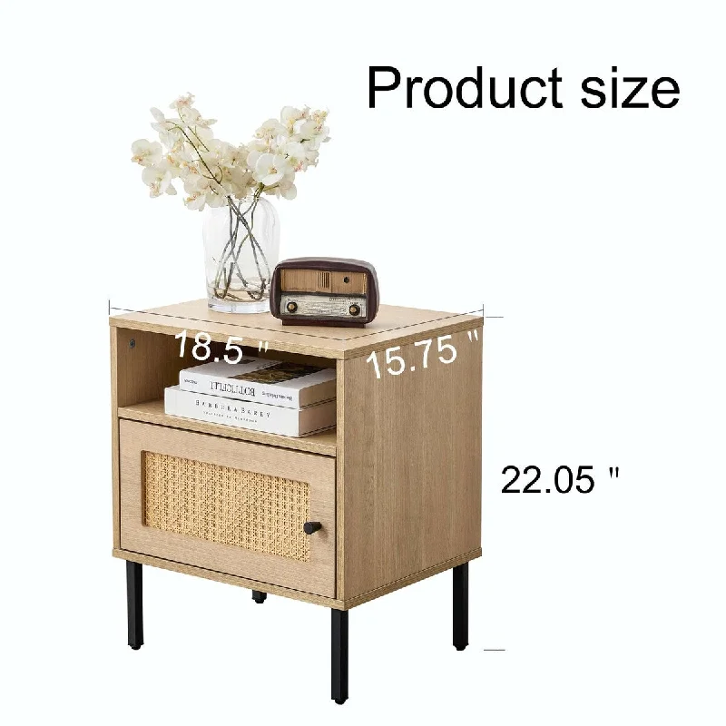 Modern Simple Storage Nightstand