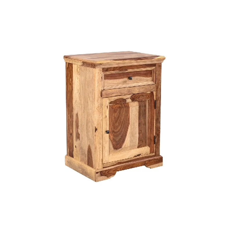 Porter Taos Sustainable Solid Sheesham Nightstand (India)