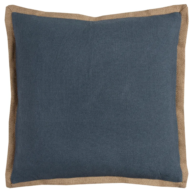 Rizzy Home Solid Flanged Throw Pillow