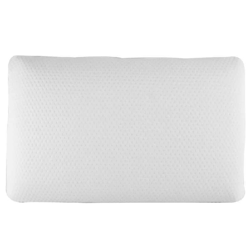 Shatex Memory Foam Pillow Off-white Polyester Cooling 1 Pack