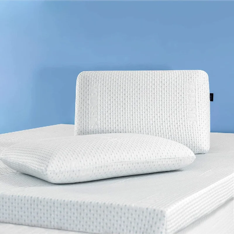 Subrtex Natural Latex Foam Pillow with Washable Cover