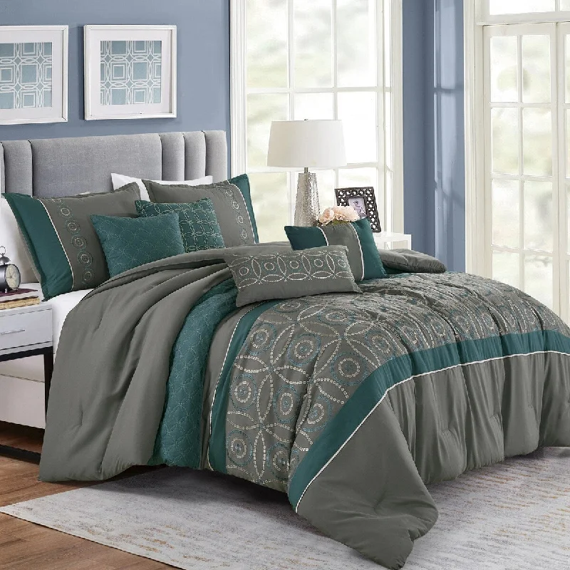 Tusti Luxury 7 Piece Comforter set