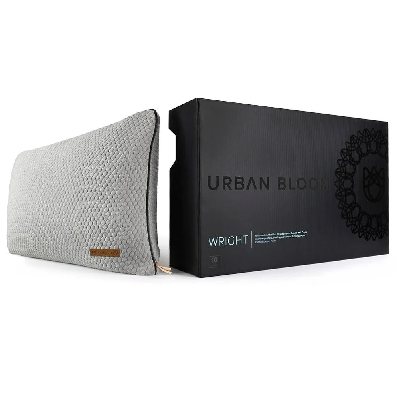 Urban Bloom Wright Hypoallergenic Pillow - Grey