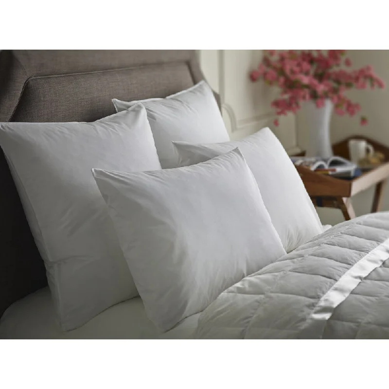 White Feather and Down Sleep Pillow (Set of 2)