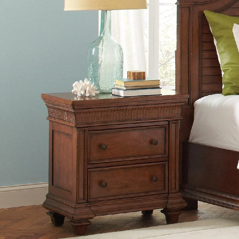 Windward Bay Two Drawer Nightstand