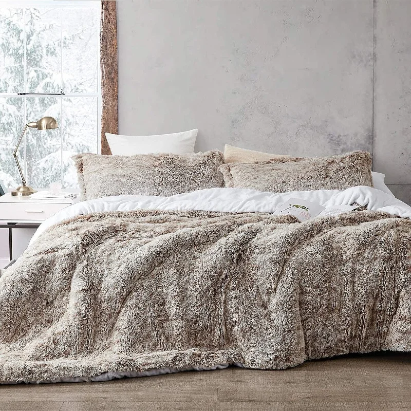 Are You Kidding - Coma Inducer® Oversized Comforter Set - Frosted Taupe