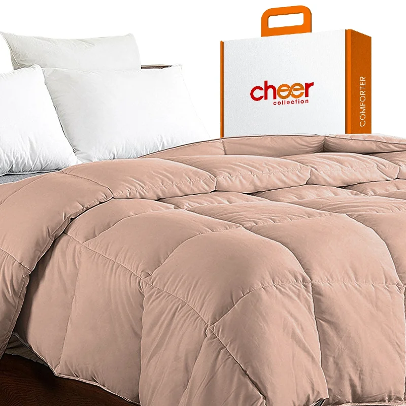 Cheer Collection All Season Down Alternative Hypoallergenic Comforter