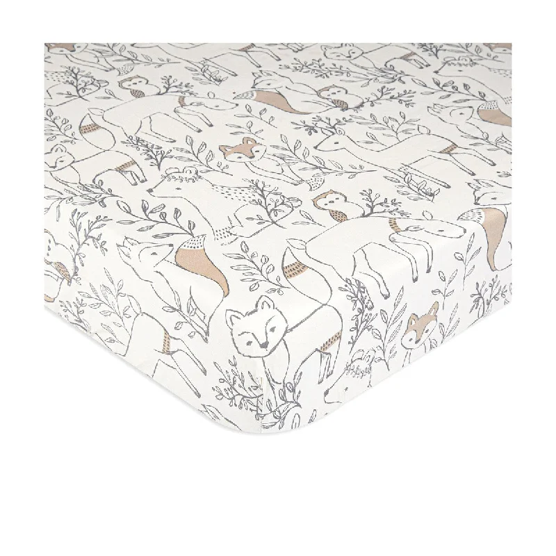 Crane Baby Ezra Crib Fitted Sheet