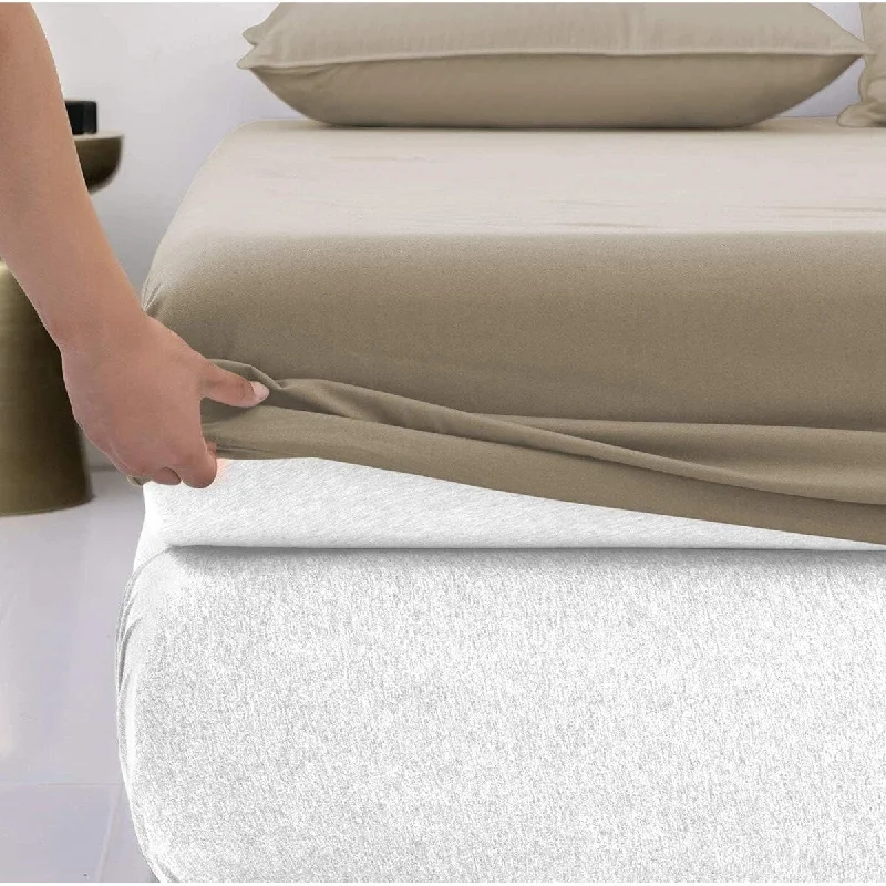 Lavish Touch 100% Cotton Double Brushed Flannel 160 GSM Fitted Sheet