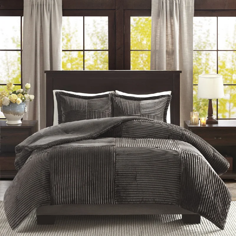 Madison Park Parker Plush Down Alternative Comforter Set