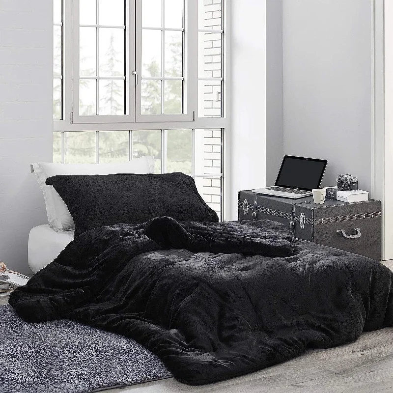 Me Sooo Comfy - Coma Inducer® Oversized Comforter Set - Black