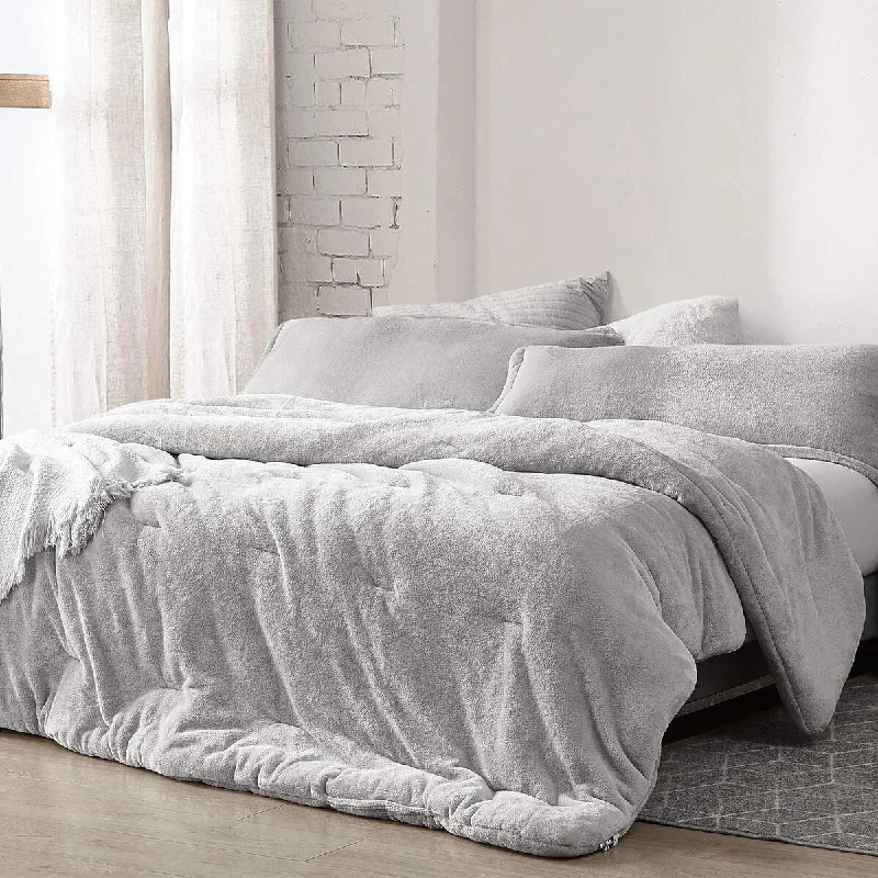 Me Sooo Comfy - Coma Inducer® Oversized Comforter Set - Glacier Gray