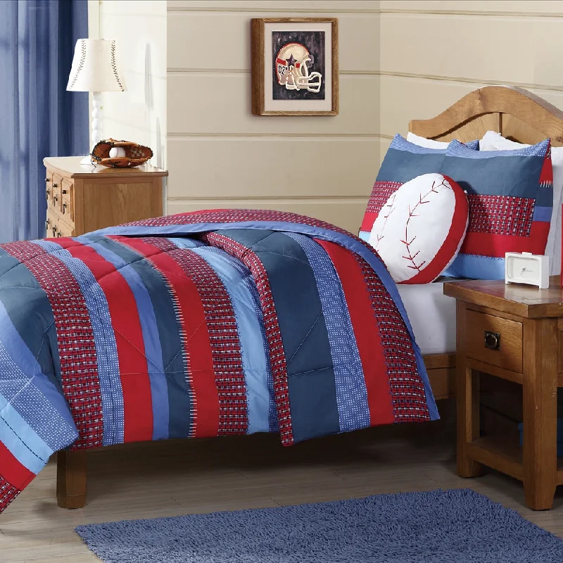 My World Sebastian Stripe 3-piece Comforter Set