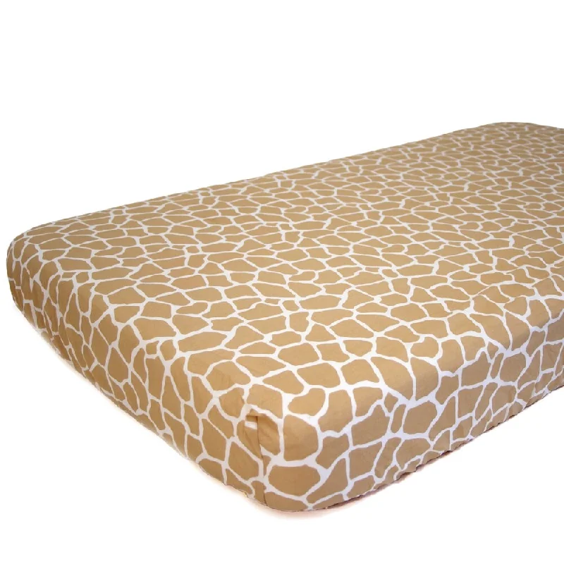 Nurture Imagination Baby Giraffe Fitted Sheet