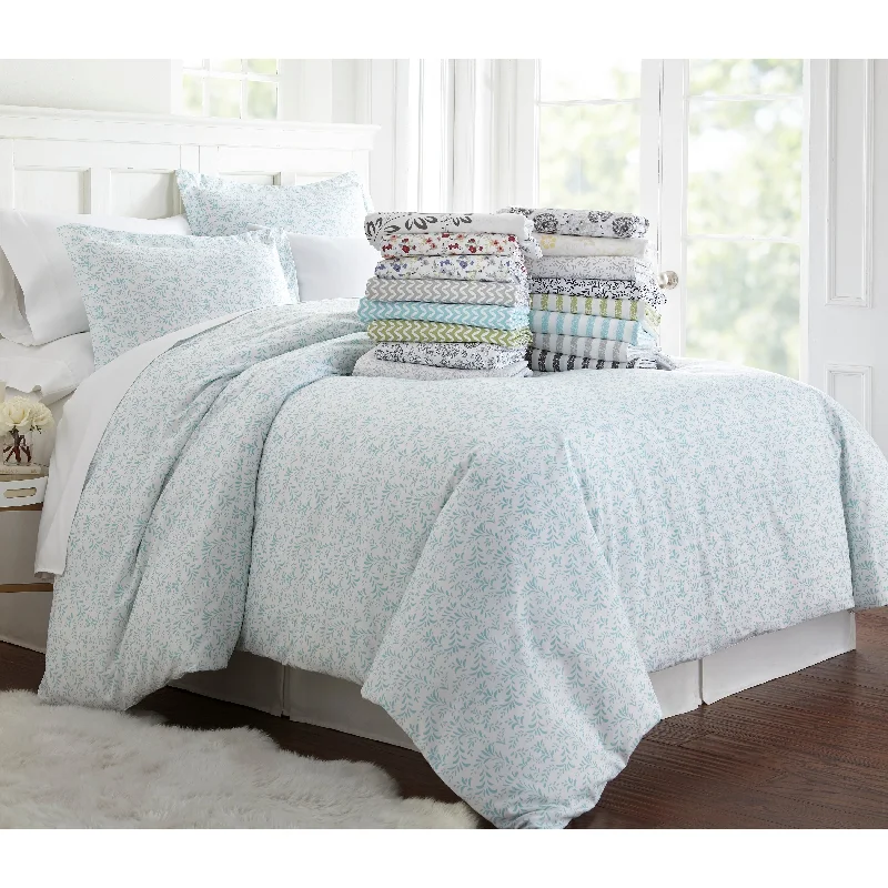 Simply Soft Oversized 3-piece Printed Duvet Cover Set