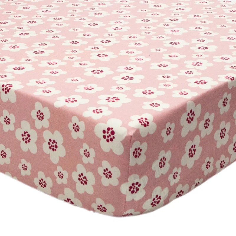 Sweet Tweet Floral Fitted Sheet