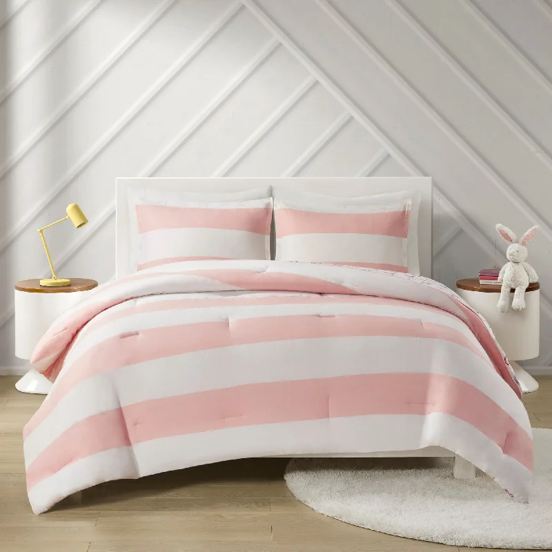 Urban Habitat Kids Dakota Cotton Cabana Stripe Reversible Comforter Set