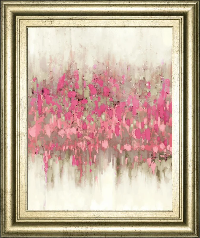 22x26 Crossing Abstract I By DanMeneely - Pink