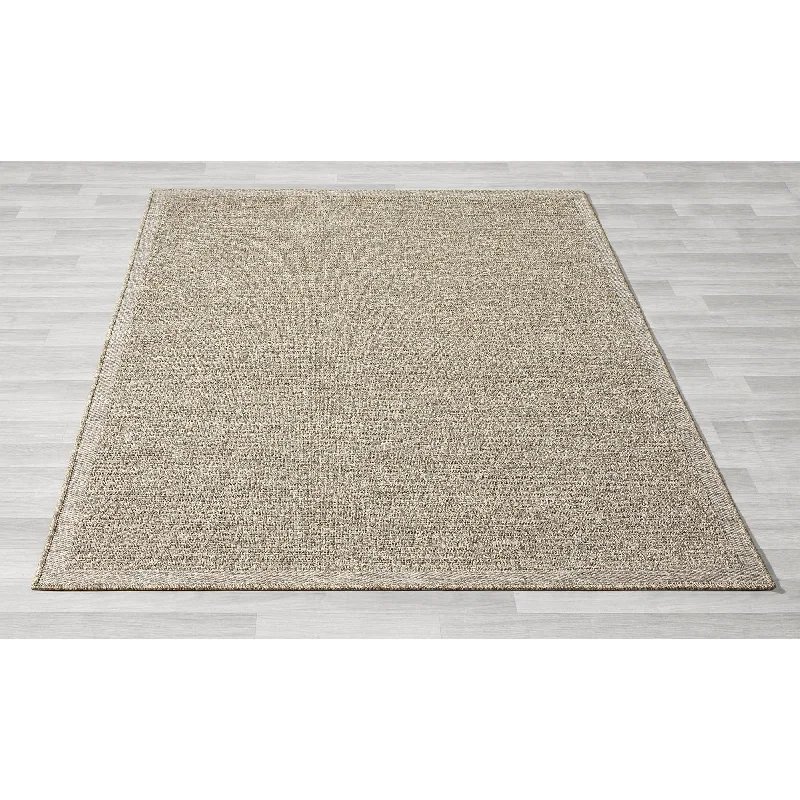 5' X 7' Outdoor Area Rug - Brown