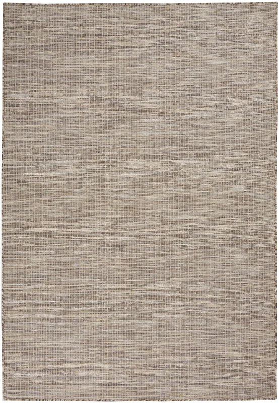 5' X 7' Power Loom Area Rug - Beige