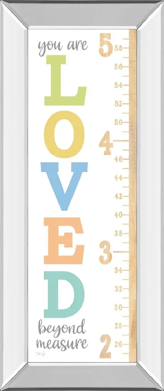 Loved Beyond Measture Growth Chart By Marla Rae - White